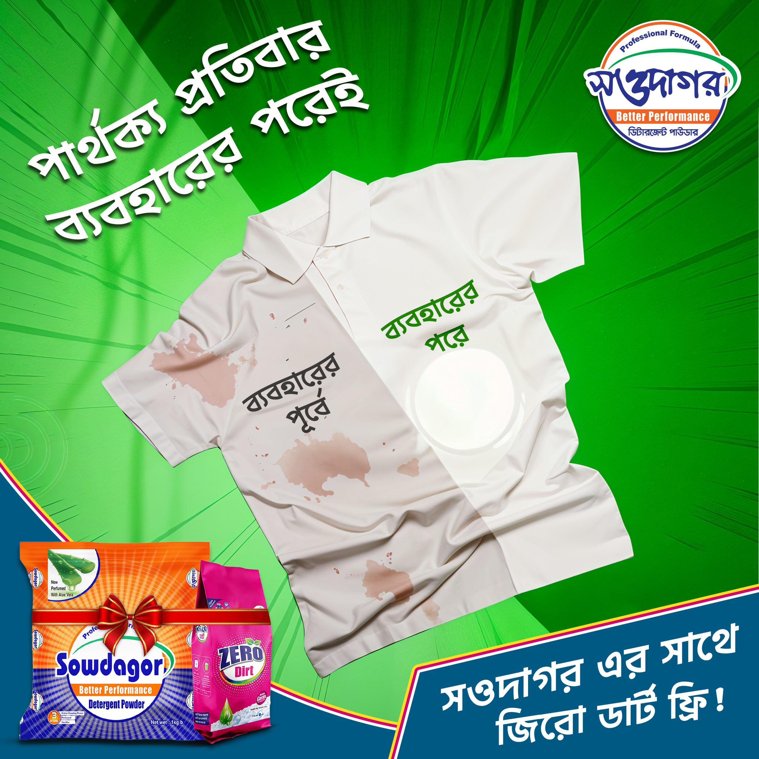 পার্থক্য প্রতিবার ব্যবহারের পরেই